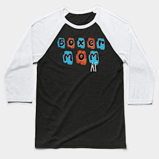 Boxer mom AF Baseball T-Shirt